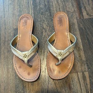 Coach Flip Flop Size 7.5